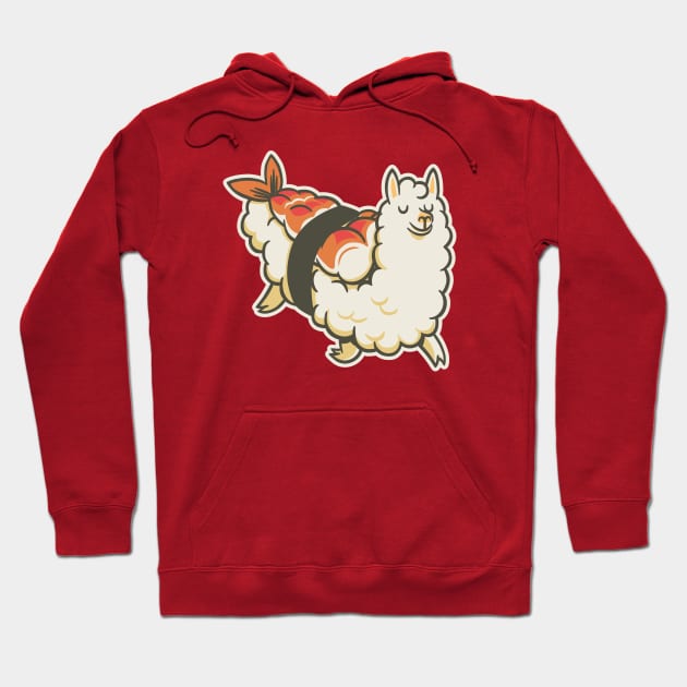 Alpaca Sushi Niguiri I Hoodie by Tobe_Fonseca